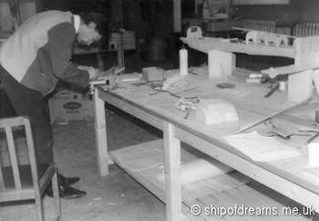 Messerschmitt Bf 110 under construction