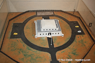 Fort Knox bullion depository model - Goldfinger - on display at the Patton Museum at Fort Knox