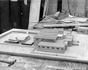 Value for Money - Isleworth Baths model set under construction - click for larger image